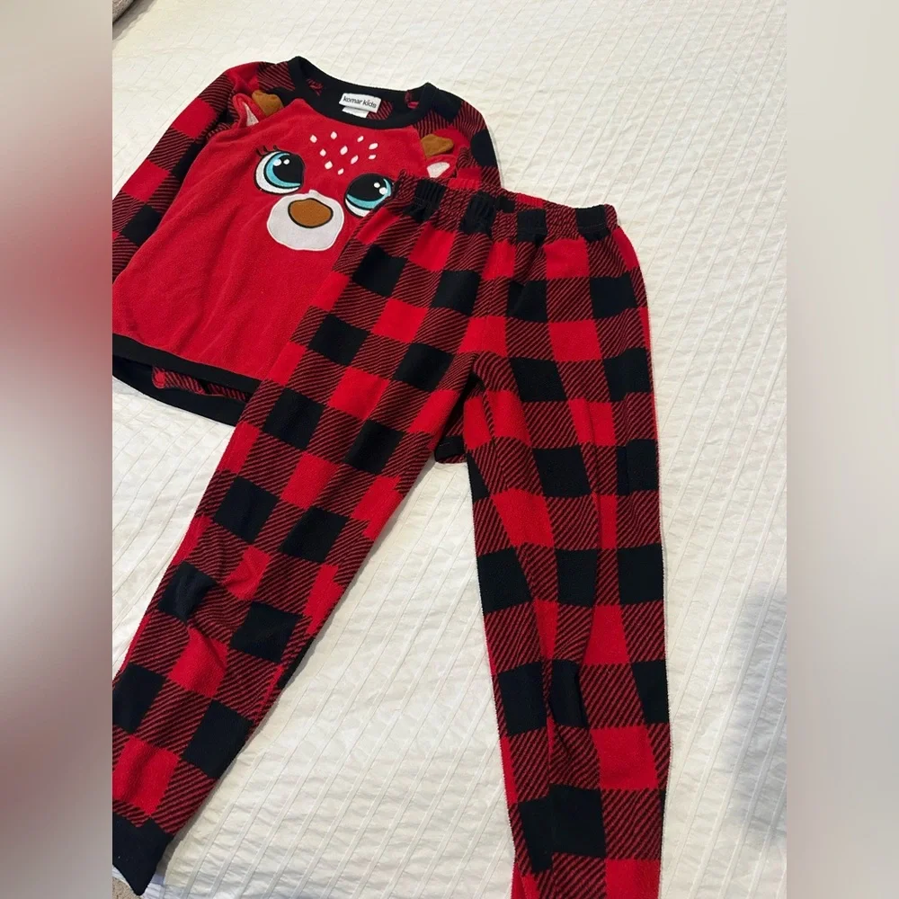 Reindeer Christmas pajama size 7/8